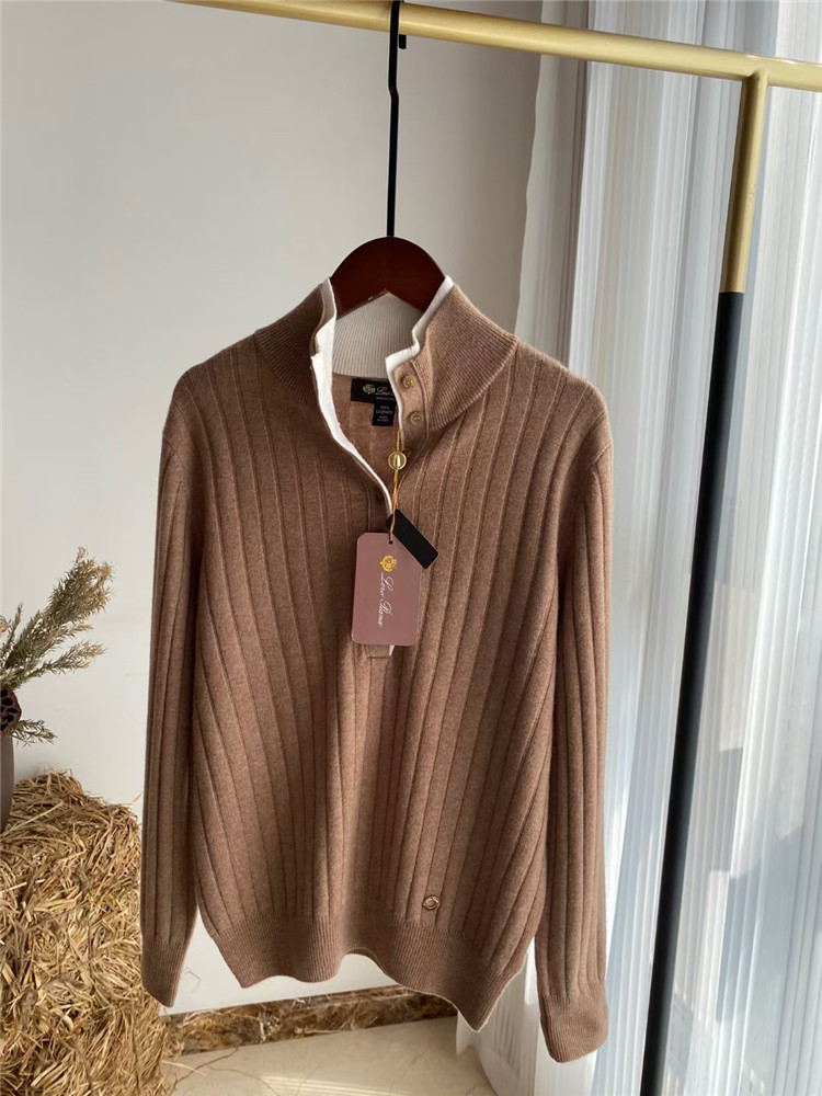 Womens Sweater Autumn and Winter loro Cashmere Wears Comfortable Tops Outside piana