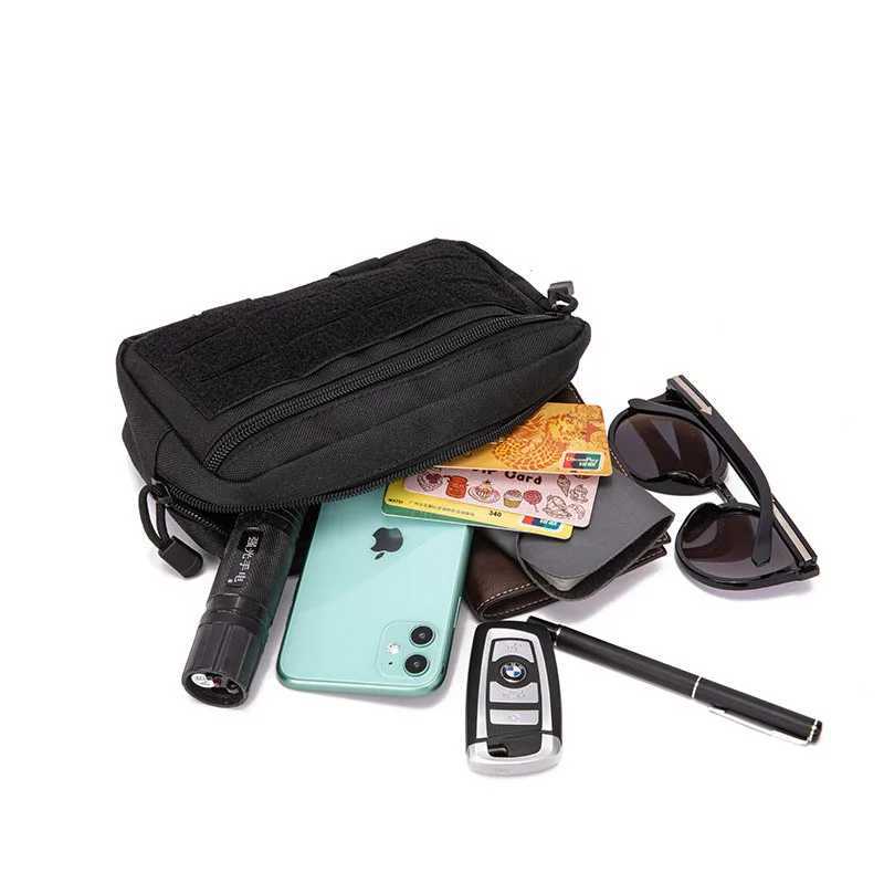 Custodie cellulari Tasca tattica Molle EDC Custodia kit di pronto soccorso Custodia cellulare Custodia cellulare Marsupio Emergenza EMT Utilità Custodia attrezzi Borsa da caccia YQ240131