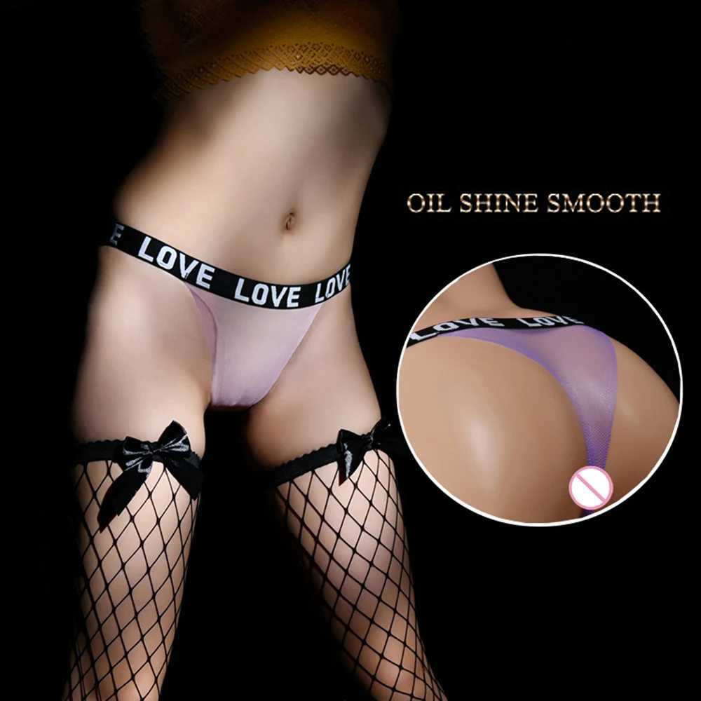 سراويل أخرى سراويل G-string منخفضة الخصر فائقة الجوارب الشفافية