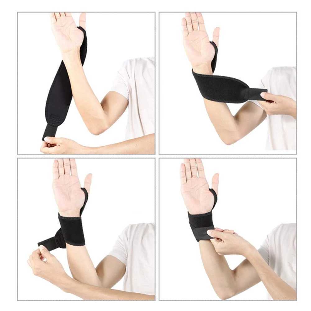 Support de poignet 1 pièces bracelet de Sport réglable bracelet de soutien de poignet très élastique exercices d'entraînement bracelet de poignet bandage protecteur de poignet YQ240131