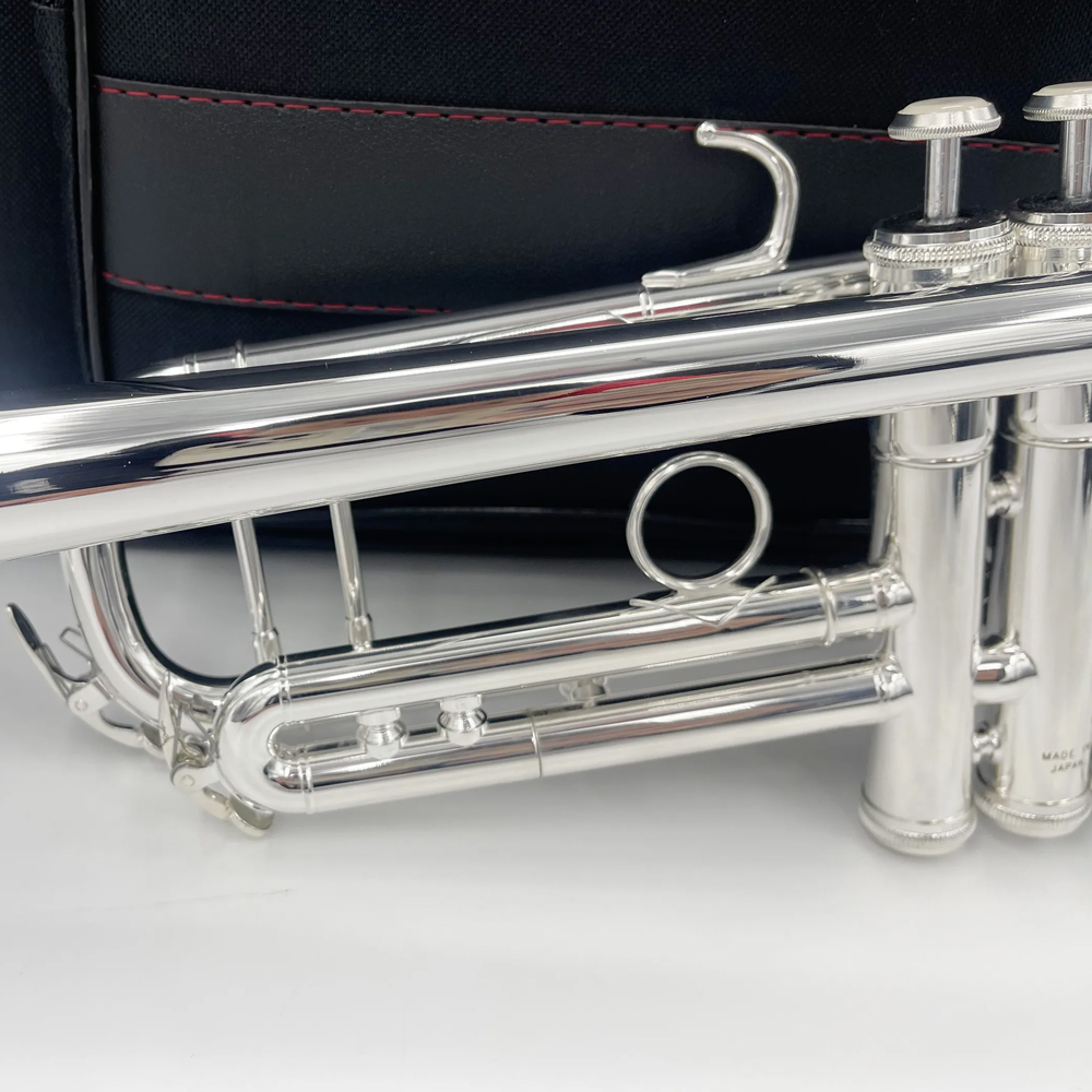 New YTR-9335 Bb Silver Plated Brass Trumpet Musical Instrument Professional Performance with case