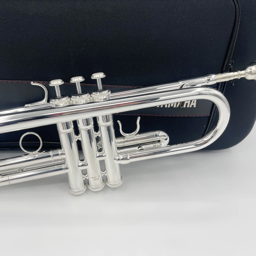 New YTR-9335 Bb Silver Plated Brass Trumpet Musical Instrument Professional Performance with case