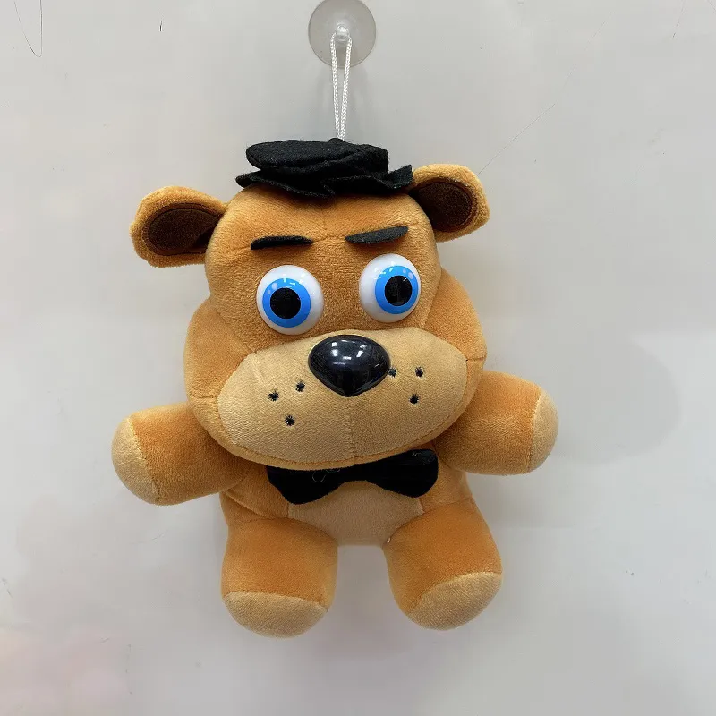 Hoge kwaliteit nieuwe teddybeer middernacht harembeer knuffel Vijf Nachten op Freddy's18cm Golden Freddy fazbear Mangel foxy beer Bonnie Chica