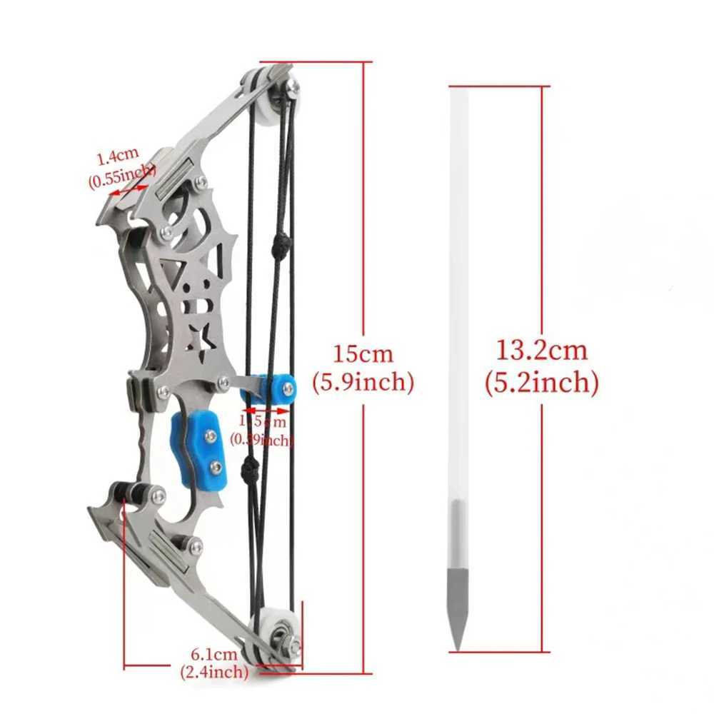 Bow Arrow Tir à l'arc Mini arc à poulies et flèches ensemble tir en plein air paquet de pratique novice parent-enfant interaction tir décompression YQ240301