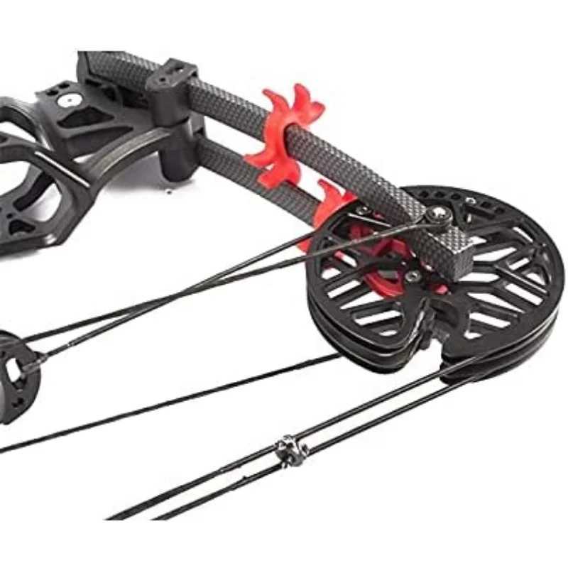 Bow Arrow 30-60 kg bågskytte M109E sammansatt bågstål Boll Bowfishing Bow IBO 320fps Höger hand /vänster skjutande jakttillbehör YQ240301