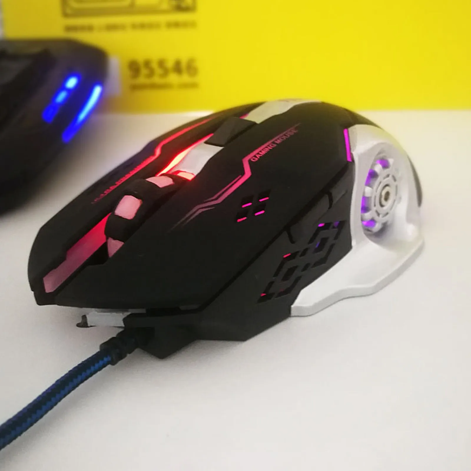 Mice Brand New Wired Computer Gaming Optical Mouse Office Desktop Computer Plus Mouse