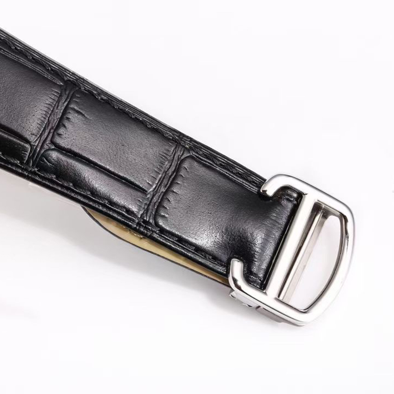 Lüks Watch Men Designer Watches 43mm Otomatik Mekanik İçi Boş Out Şeffaf Hareket Yüksek kaliteli iş kol saati deri kayış Montre de Luxe