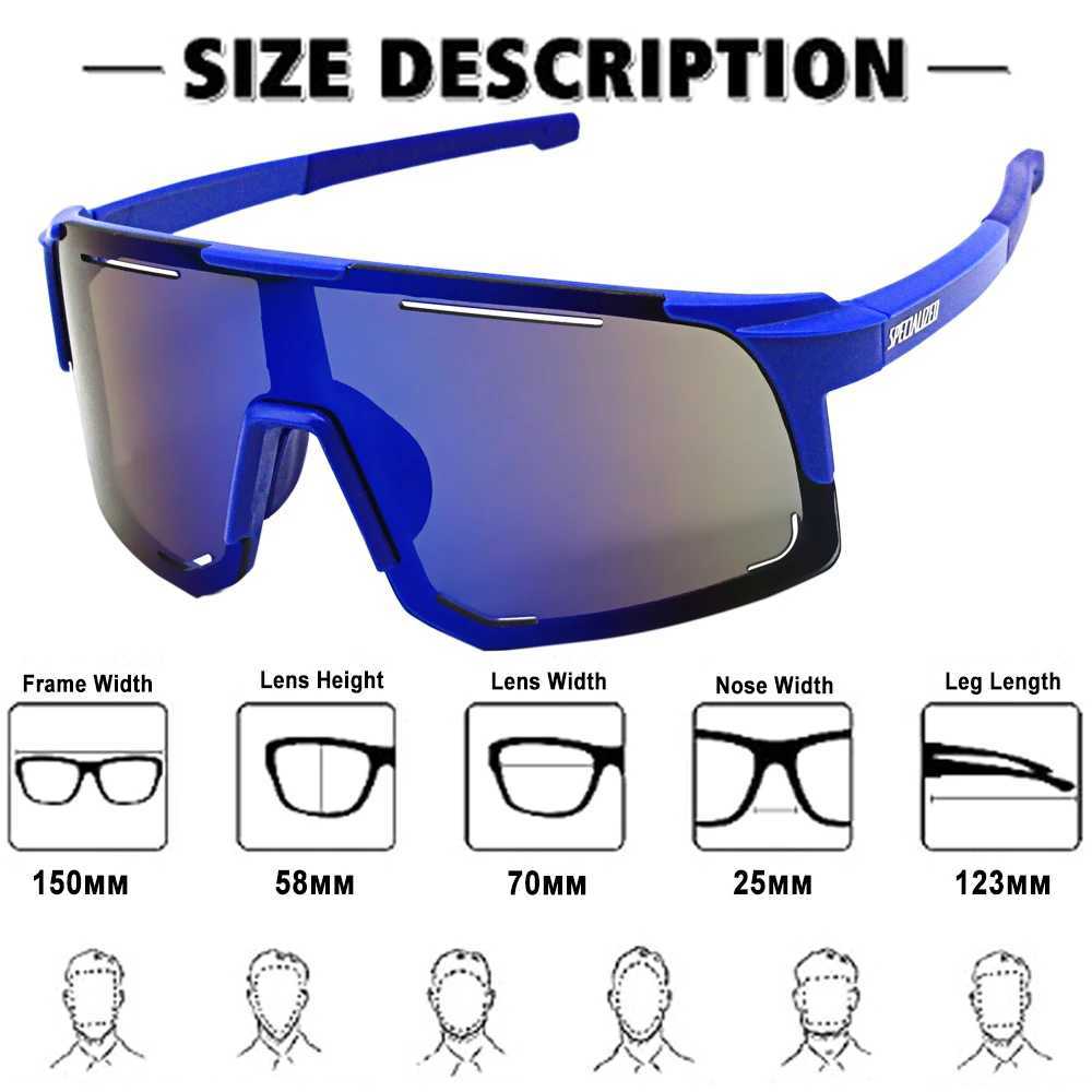 Designers de luxe Lunettes de soleil Speciauzed Cyclisme Hommes Femmes VTT Route Lunettes Vélo Équitation Sports de plein air Randonnée Lunettes 3t68