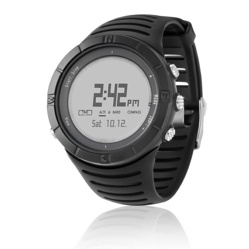 NORTH EDGE Men's sport Digital watch Hours Running Swimming sports watches Altimeter Barometer Compass Thermometer Weather me314N