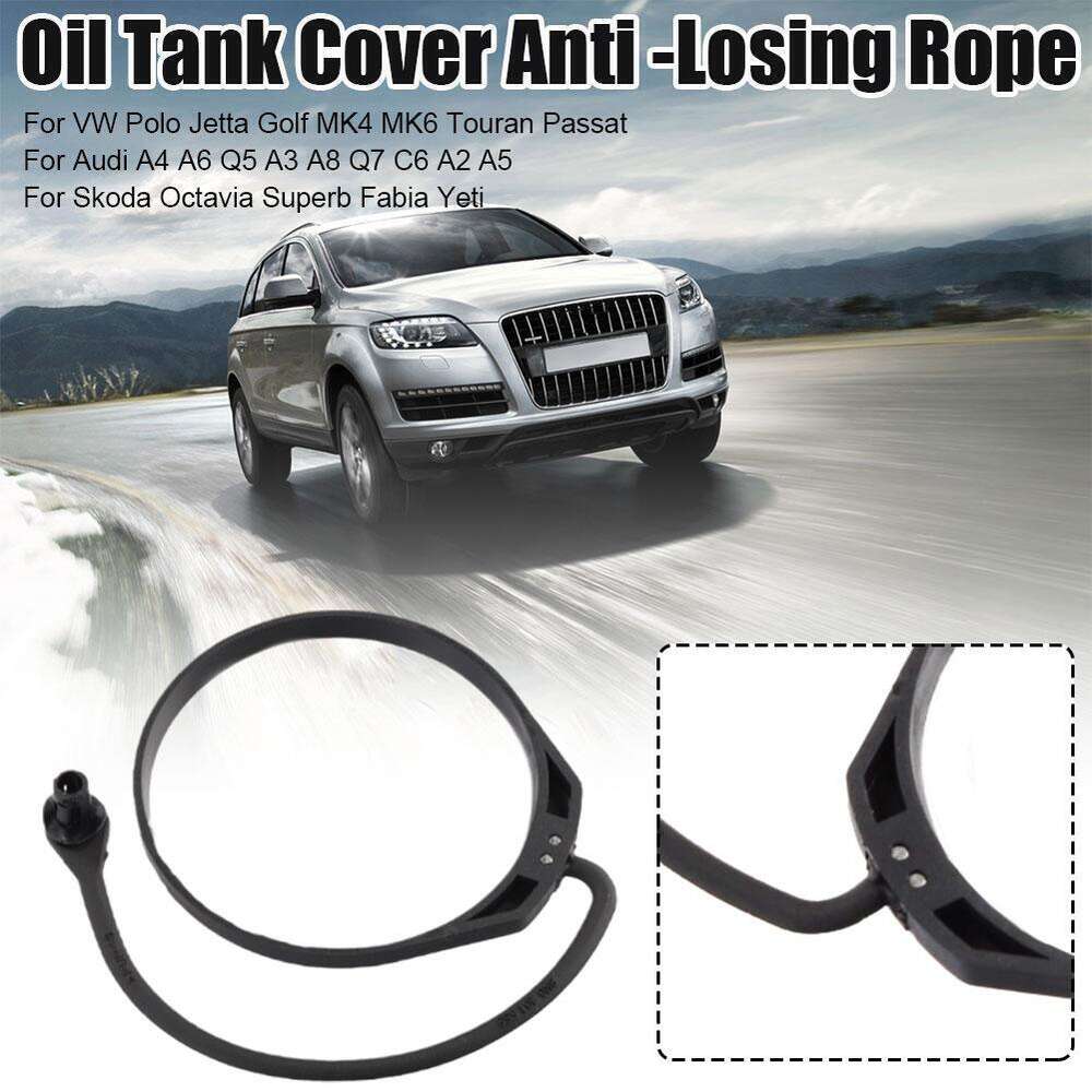 New New New Fuel Tank Cap Cover Cable Band Cord Rope For VW Jetta Golf Passat Audi A1 A3 A4 A5 A6 A8 Q3 Q5 Q7 Skoda Seat 