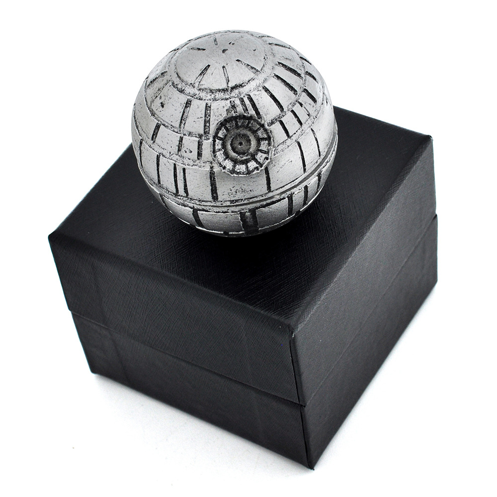 Death star grinders 55mm pollen catcher herb grinder 3 Layer PokeBall Tobacco Grinder Round Smoking Grinders VS Sharpstone Grinders LXL05