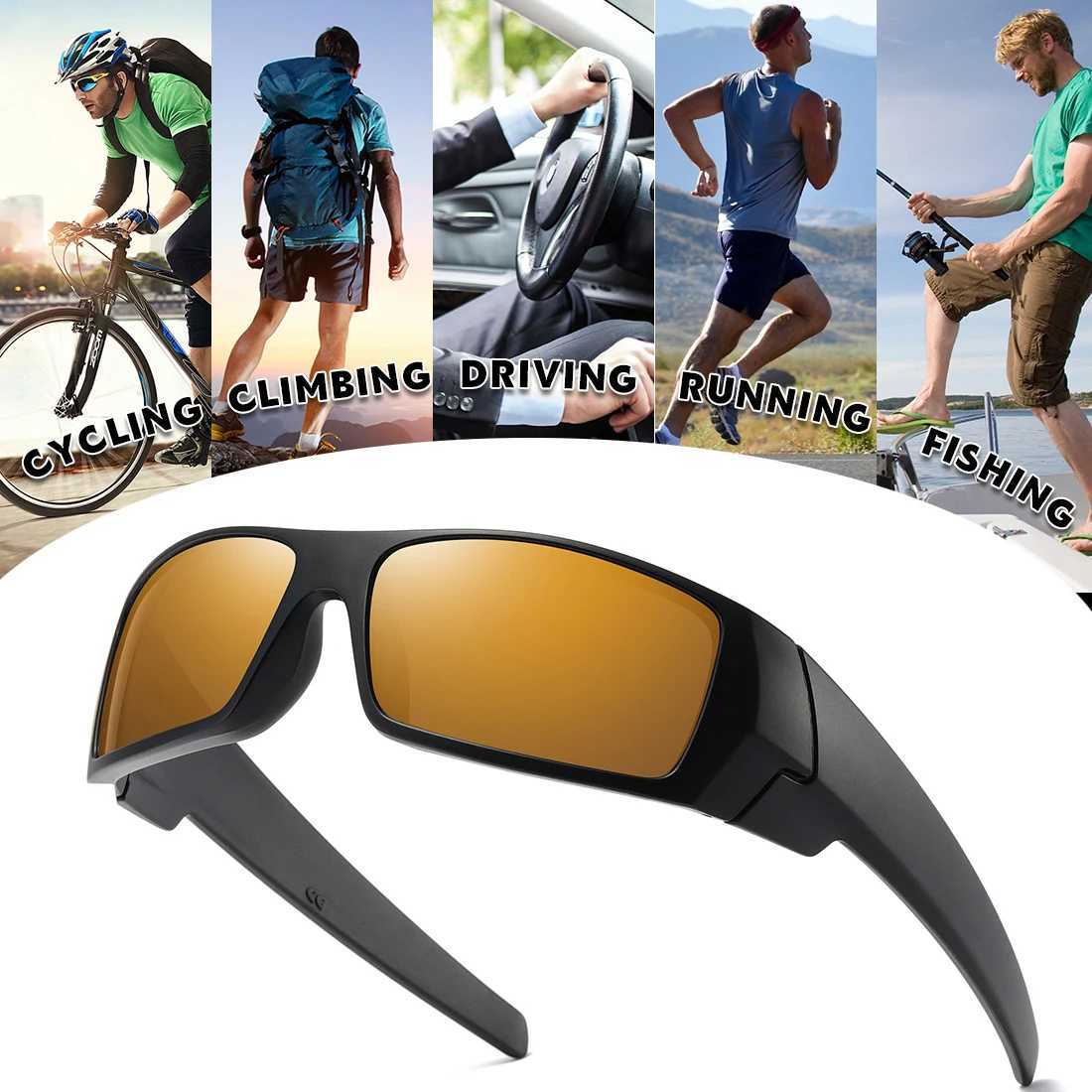 Lunettes de soleil de luxe Aevogue Y2k pour hommes Lunettes de sport polarisées Femmes Cadre rétro Hommes Kmt0