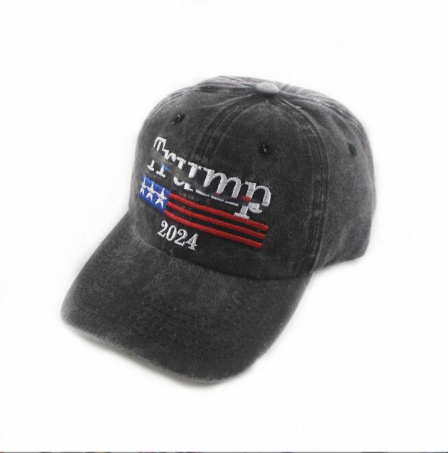 10 färger Trump Hats 2024 Biden Summer Net Peak Cap USA Presidentval Baseball Caps Washed Cotton Sun Hat DB652