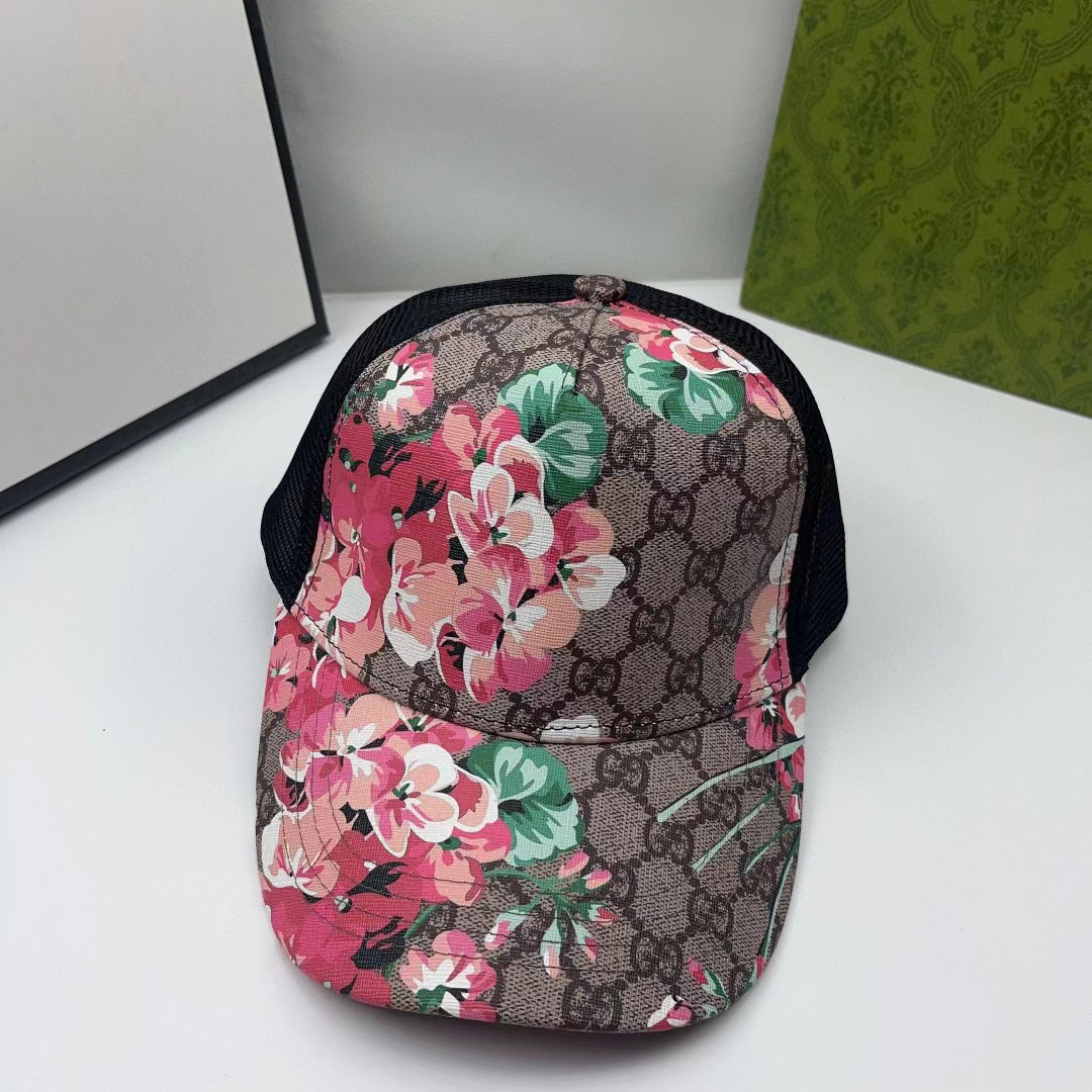 Men's Designer Hat Luxury Fashion Women's Baseball Hat Flower Letter Summer Button Sunshade Sports Embroidered Beach Hat