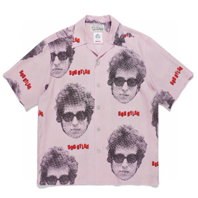 Wacko Maria Party Wea Shirts Fashion Men's Design Graffiti Art Skull Print DAVIDE SORRENTI Men Women Casual Tops