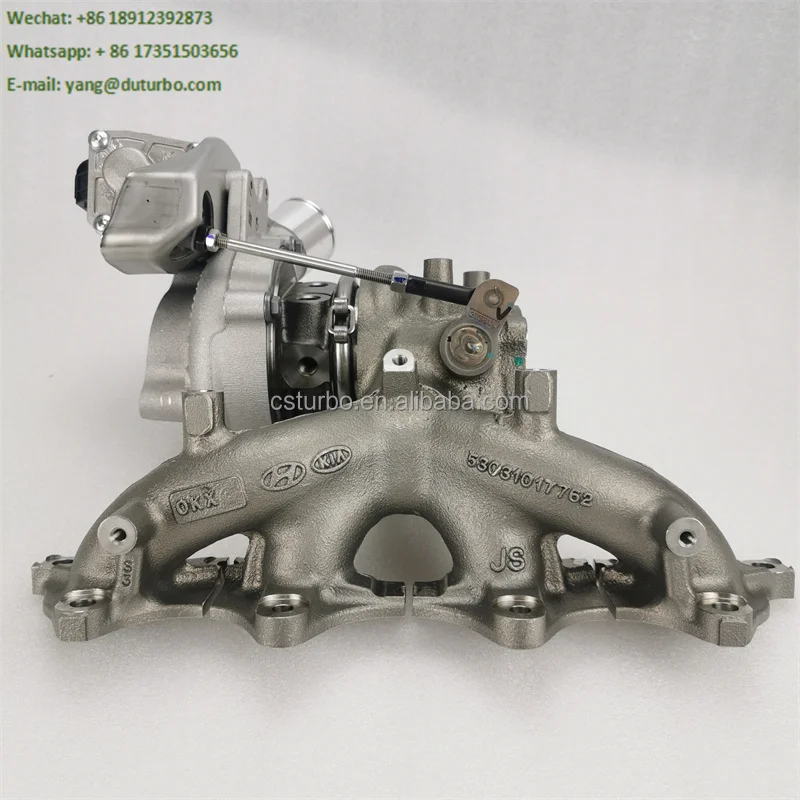 BV45 53039700662 TurboCharger 28231-2B790 53039700661 53039880661 5303988062 282312B790 Turbo لـ G4FJ 1.6L 1.6T Engine