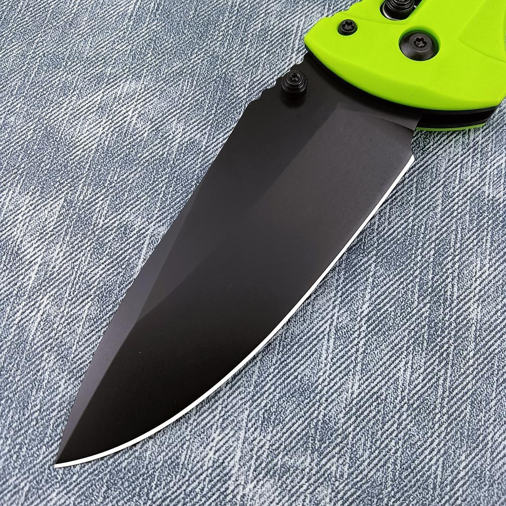 Fluorescent Green BM Turret Pocket Folder 3.74// S30V Drop Point Blade 4 Styles BM 980 Folding EDC Knives 535 3300 940 9400 Outdoor Hunting Survival Knife