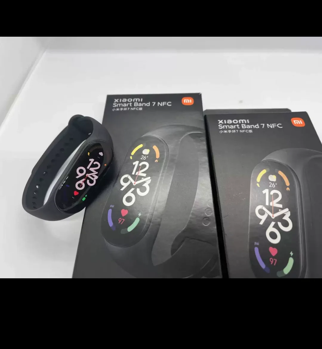 Dispositivos Versão Global Mi Smart Band 7 Bluetooth 5.2 Freqüência cardíaca Fitness de oxigênio no sangue1.62 