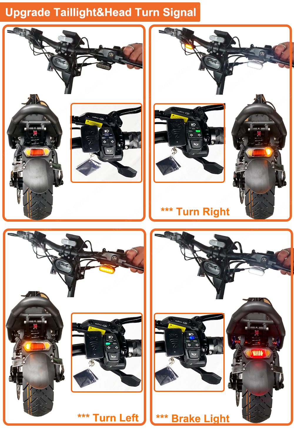 Oryginalny najnowszy Nami Burn E2 Max Burn E3 Max Electric Scooter Dual Silnik 8400W NFC Blokada 72V 40AH Bateria E-Scooter E-Scooter Składane hydrauliczne zawieszenie