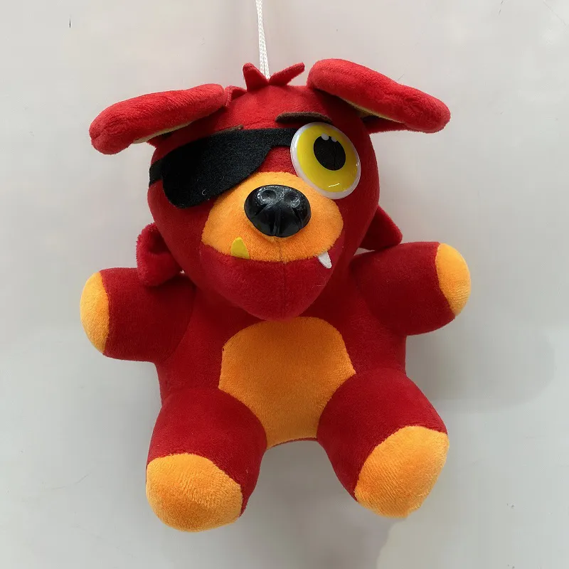 Alta qualidade novo ursinho de pelúcia meia-noite harém brinquedo de pelúcia Five Nights at Freddy's18cm Golden Freddy fazbear Mangle foxy bear Bonnie Chica