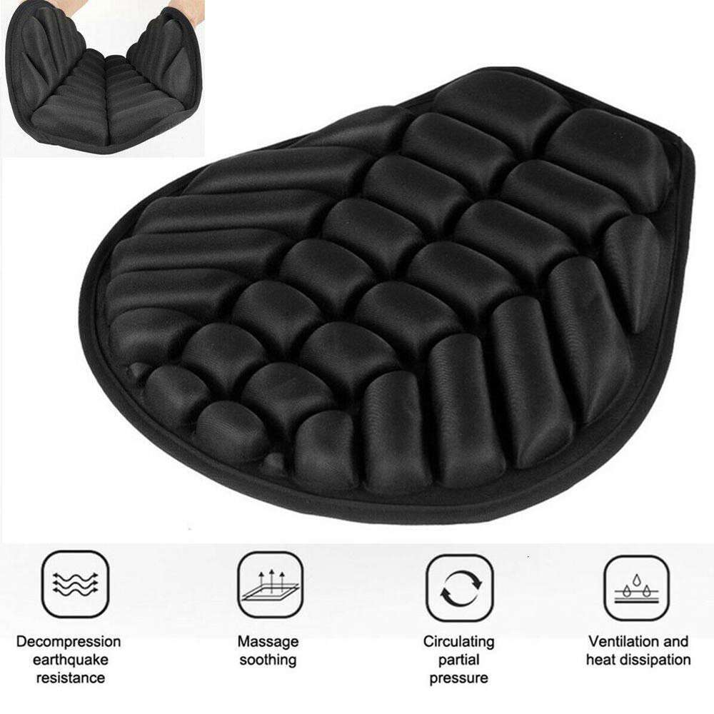 Nouveau Nouveau nouveau coussin de siège de moto Absorption des chocs décompression anti-dérapant doux confortable accessoires de moto