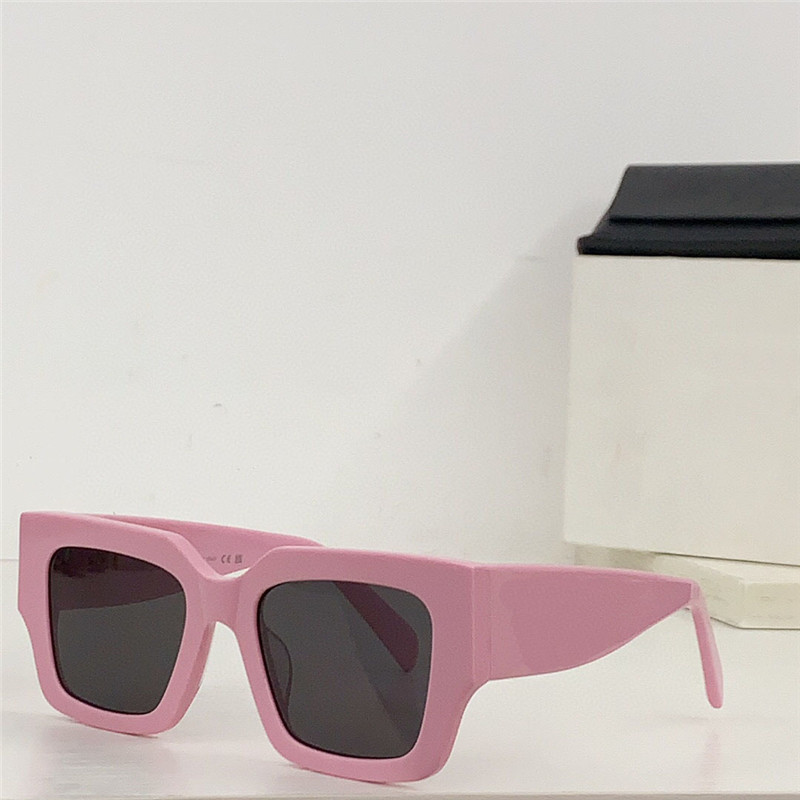 New fashion design square sunglasses 40499U acetate plank frame simple and popular style versatile outdoor uv400 protective glasses