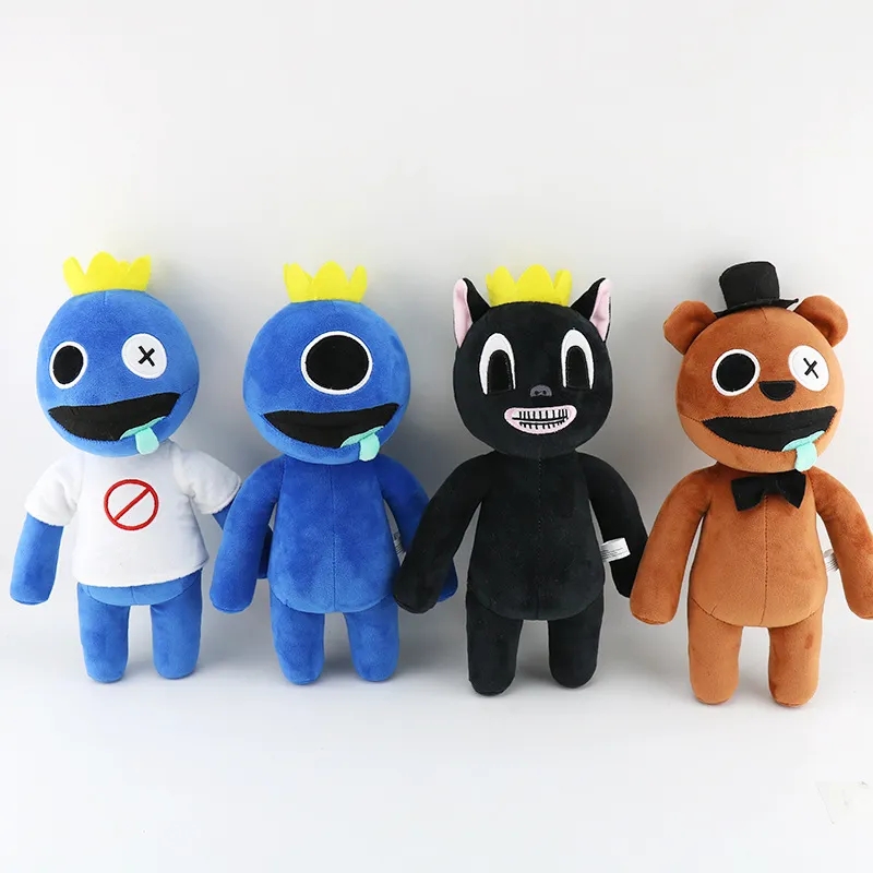 Wholesale cute black cat plush toys Children's games Playmates holiday gift room decoration claw machine prizes kid birthday gifts