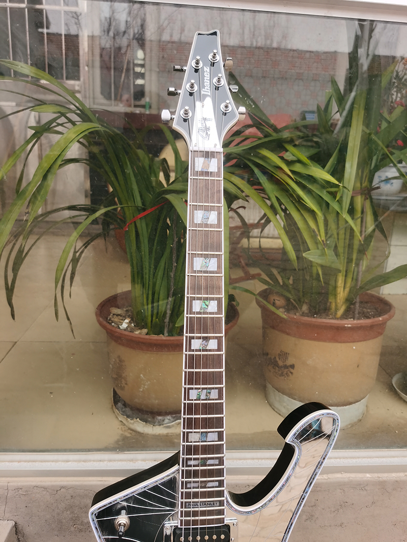 PS1CM domestic PAUL STANLEY signature high quality electric guitar, mirror guitar body, in stock, fast delivery