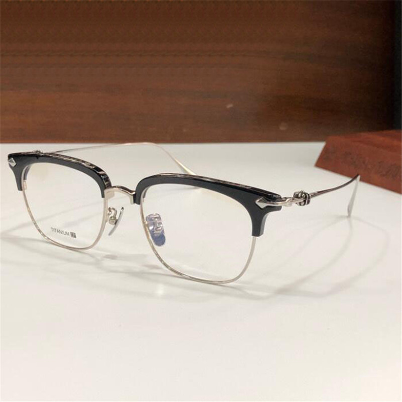 New fashion design square optical glasses SLUNTRADICTION titanium frame simple and generous style light and easy to wear eyeglasses