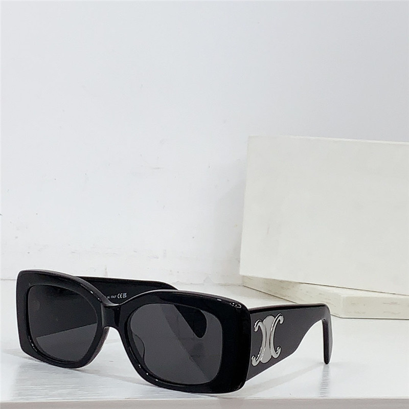 Nouveau design de mode lunettes de soleil carrées 40282U cadre en planche d'acétate style simple et populaire lunettes de protection polyvalentes uv400 en plein air
