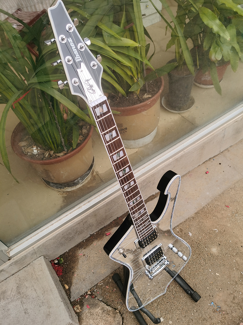 PS1CM krajowy Paul Stanley Signature Wysokiej jakości gitara elektryczna, lustrzowa gitara, w magazynie, szybka dostawa