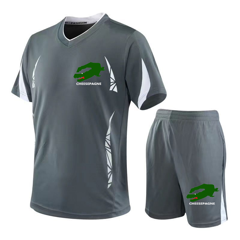 Men's sportswear Gym fitness wear Football training kit sweatshirt Jogging men's printed sportswear Sportswear