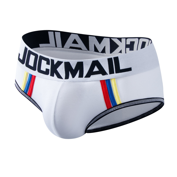 Jockmail varumärke Mens Underwear Briefs Sexig Sleepwear Andningsbara bomull MANOTIES SHORTS JM337