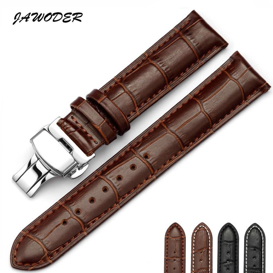 Whole 18 19 20 21 22 24mm watchband leather watch bands250k