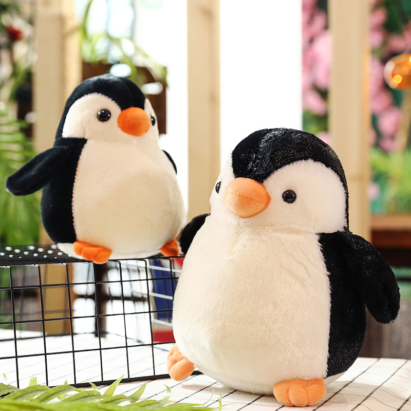 2024 Dorimytrader Kawaii Fetttier Pinguin Plüschtier Riesige Stofftiere Pinguine Puppe für Baby Geschenk 28 Zoll 70 cm