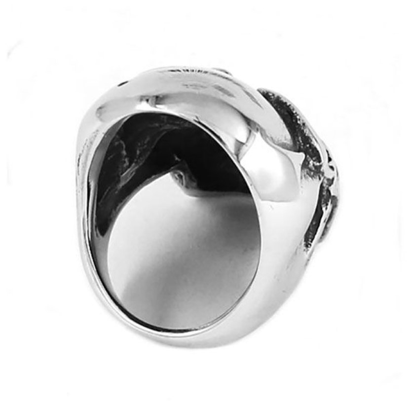 Bague de motard classique, drapeau américain, crâne infidèle, bijoux Vintage en acier inoxydable, cadeau pour hommes, SWR0658317v