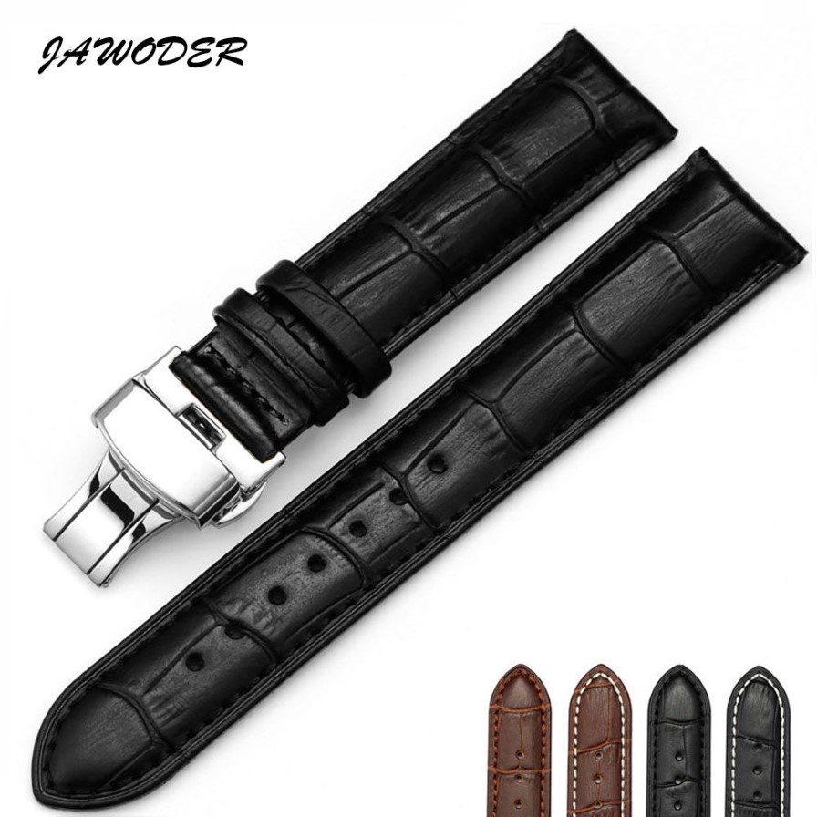 Whole 18 19 20 21 22 24mm watchband leather watch bands250k