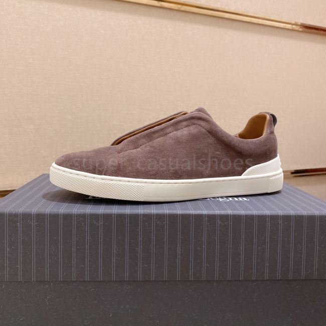 Scarpe designer maschile zegnas Lace-up casual social wedding party in pelle leggera con scarpe da ginnastica formale con scarpe da ginnastica