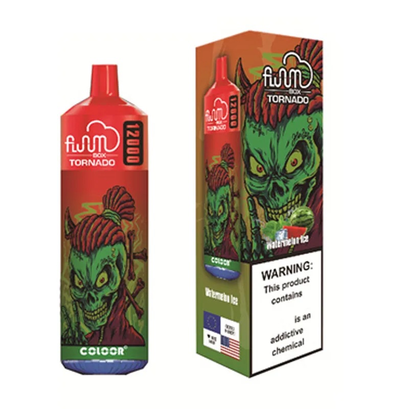 Fluum Box 12000 E-Liquid 20 ml Nikotin 0%/2%/3%/5%Uppladdningsbar typ-C-batterikapacitet 650mAh Fluum 12000 Bang Box Bang