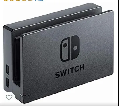 NS NINTEND SWITCH HDMICAPTIBLE TV DOCK CHARGER STAND用のオリジナル充電ドック