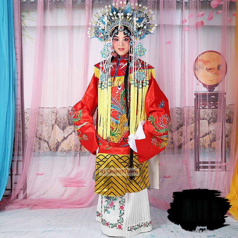 Костюм принцессы Пекинской оперы, супруга, Корона Пьяного Феникса, драматическое платье, императрица китайской оперы, сценическое представление, королевский халат, женщина