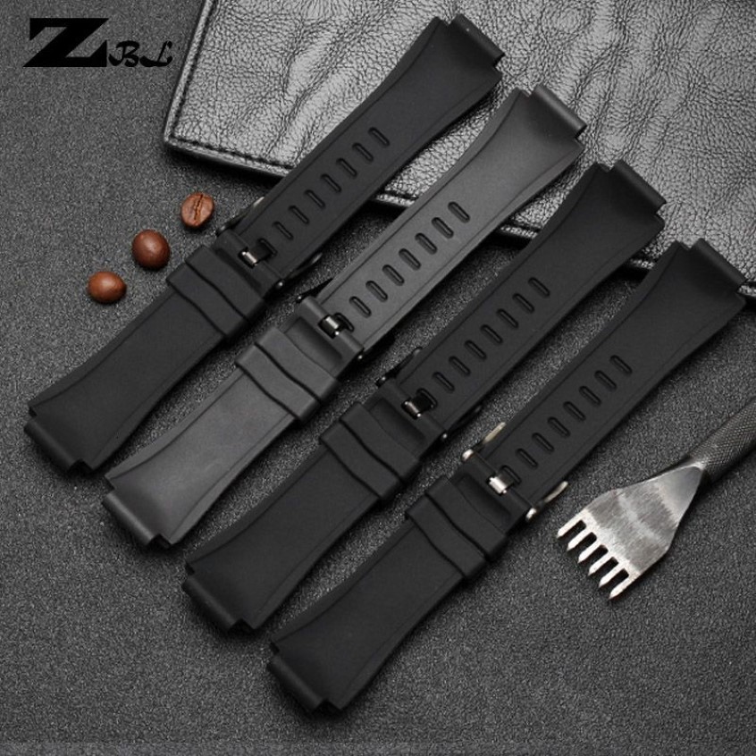 Silicone Rubber Watchband för Timex Watch Strap T2N720 T2N721 TW2T76300 WRISTBAND BRACLET Watertof