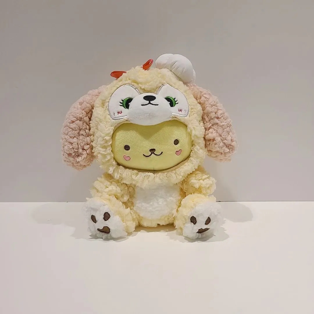 2024 Söt transform Kulomi Laurel Dog Pudding Dog Plush Toy Doll