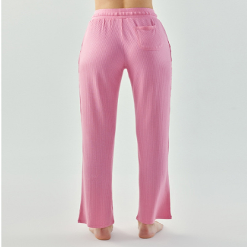 Pantalons de sport de Yoga pour femmes, taille haute décontractée, coupe ample, jambes droites, jambes larges