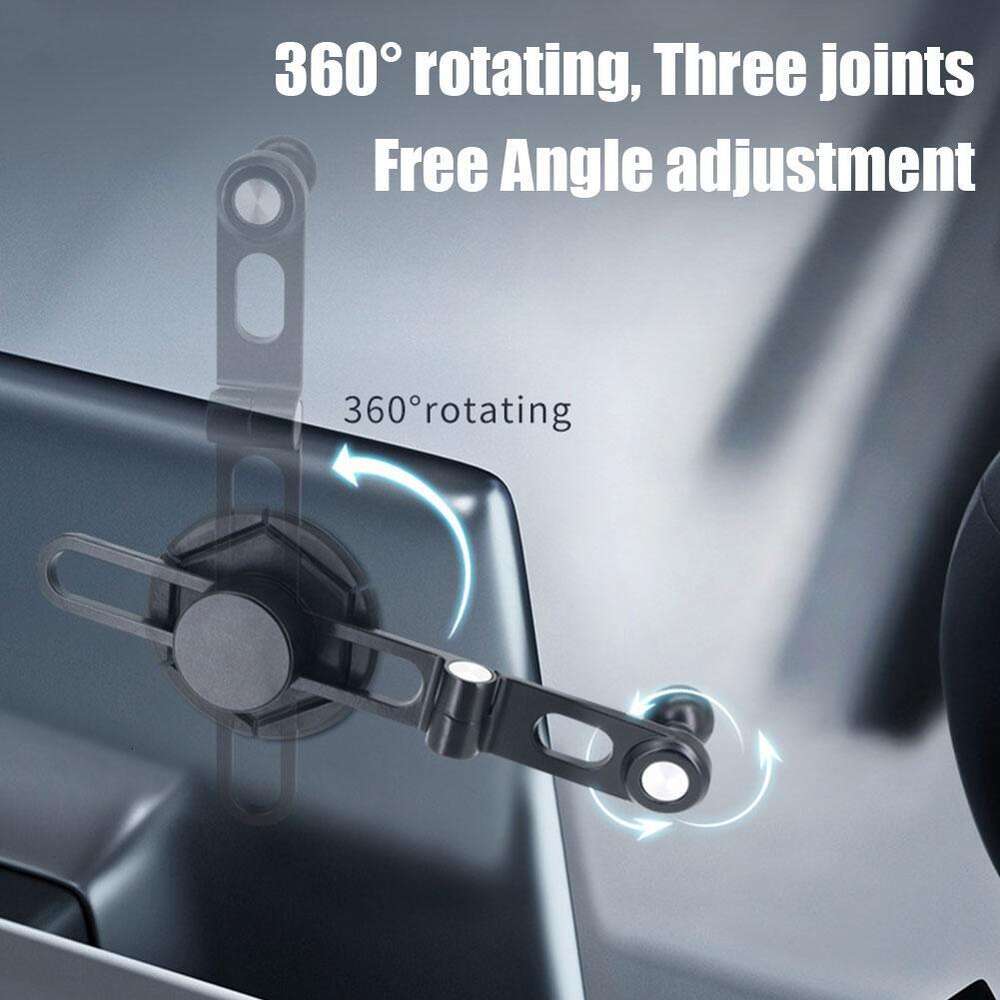 Uppgradera gravitationstelefonen för Tesla Model 3/Y Central Control Screen Holder Base Foldbar 360 graders roterande biltillbehör Uppgradering