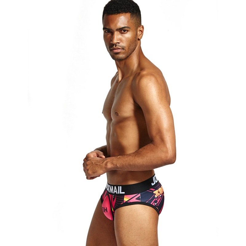 JOCKMAIL slips hommes sexy sous-vêtements coton rayé mode Jockstrap culotte de sous-vêtements JM333