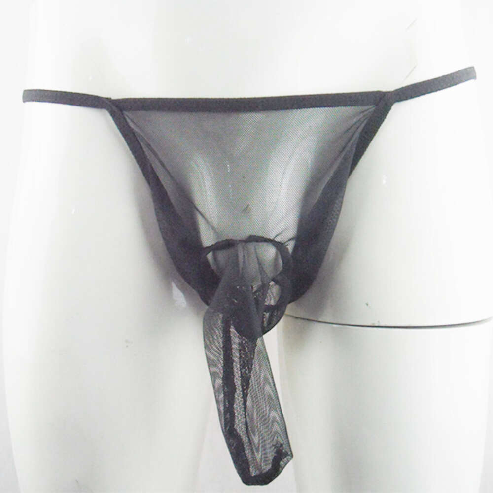 Sous-vêtements pour hommes, string Transparent, pantalon Sexy pour salon, produits pour adultes, 896830