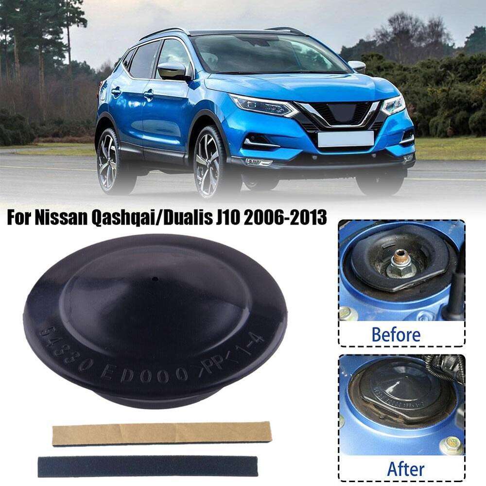 Atualizar tampa de suspensão dianteira para nissan x-trail t31 2007-2013 qashqai/dualis j10 2006-2013 montagem à prova de ferrugem à prova de poeira atualização à prova d' água