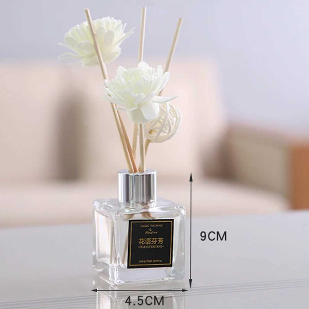 Parfum Accessoires ménagers Aromathérapie d'intérieur Huile essentielle Air frais de la maison en rotin séché Décoration de la maison Bâton diffuseur de roseaux