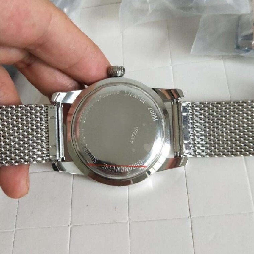 Ограниченная серияBreilt Auto наручные часы Aeromarine, 46 мм, синий циферблат, керамический безель, браслет из нержавеющей стали, высококачественные мужские часы 274p